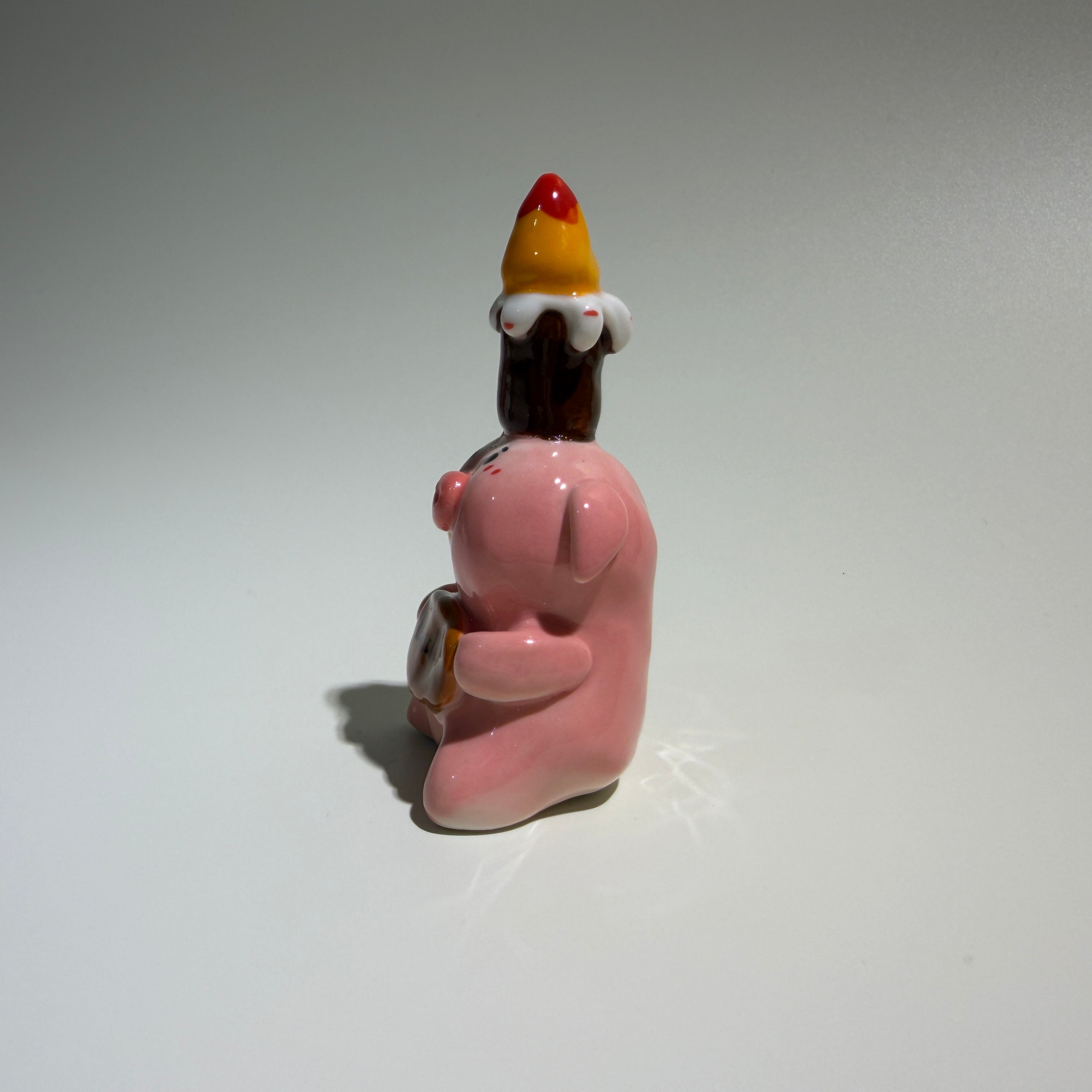 Birthday London Cute Piggy - Handmade Ceramics Ornament