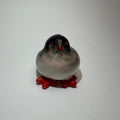 Cute Grey Pigeon Ceramic Figurine Ornaments