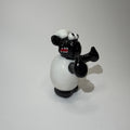 Cheeky Woolly Sheep Giving a Thumbs-Up Ceramic Ornaments - Handmade Ceramics