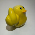 Handmade yellow duck ceramics figurines